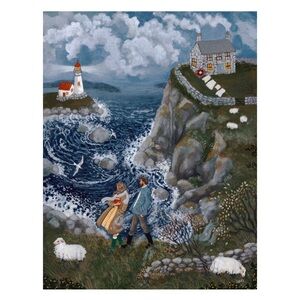 Lore Pemberton Wind Ridge Cottage Art Print